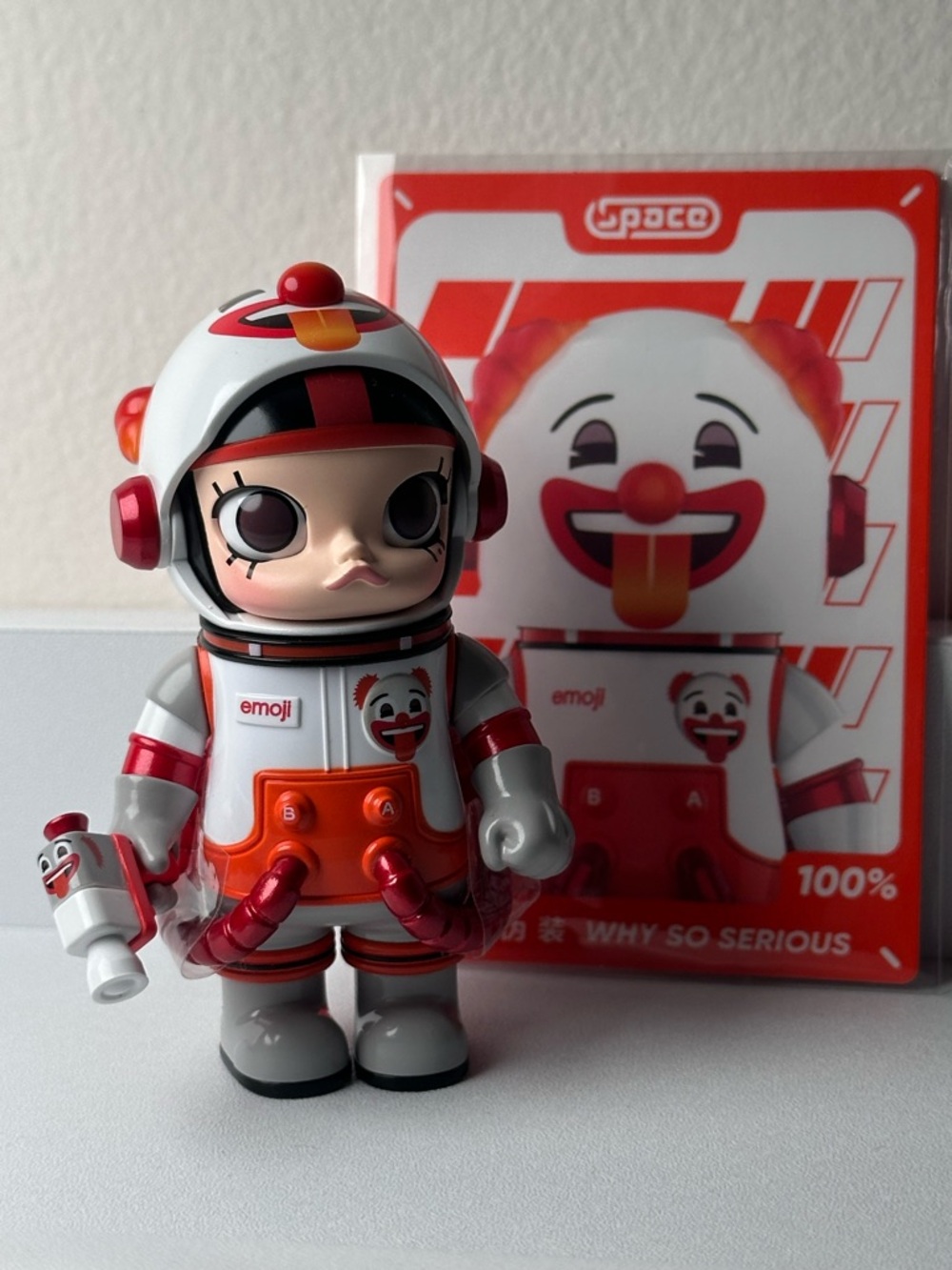Mega Space Molly 100% Emoji Figurine